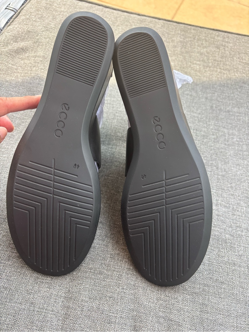 New Ecco Strappy Wedge Sandals - Picture 6 of 6